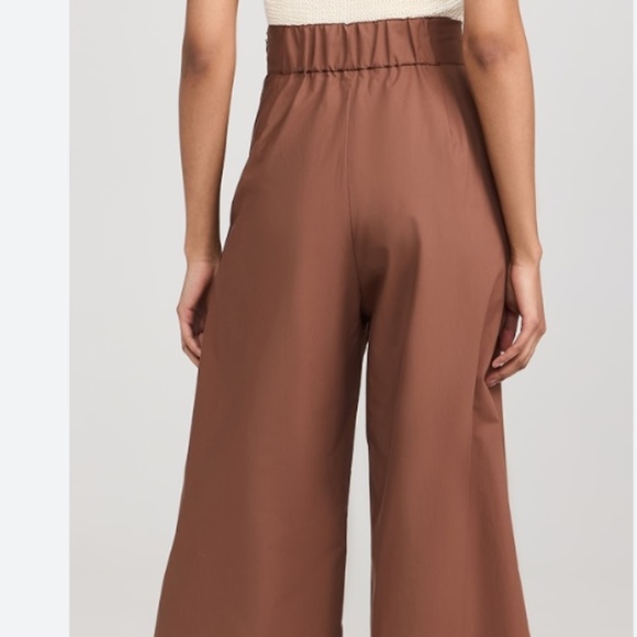 Rachel Comey Wide Leg Pants in Brown NWT - Picture 3 of 13